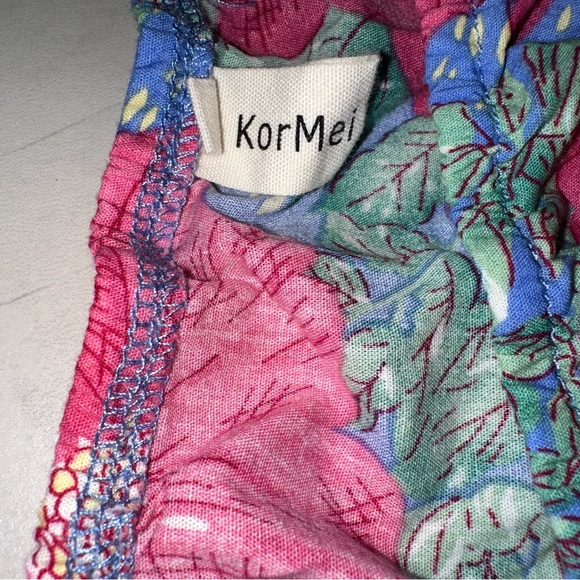 KorMei XL Puff Sleeve Floral Dress 🩷👗 - Picture 3 of 4